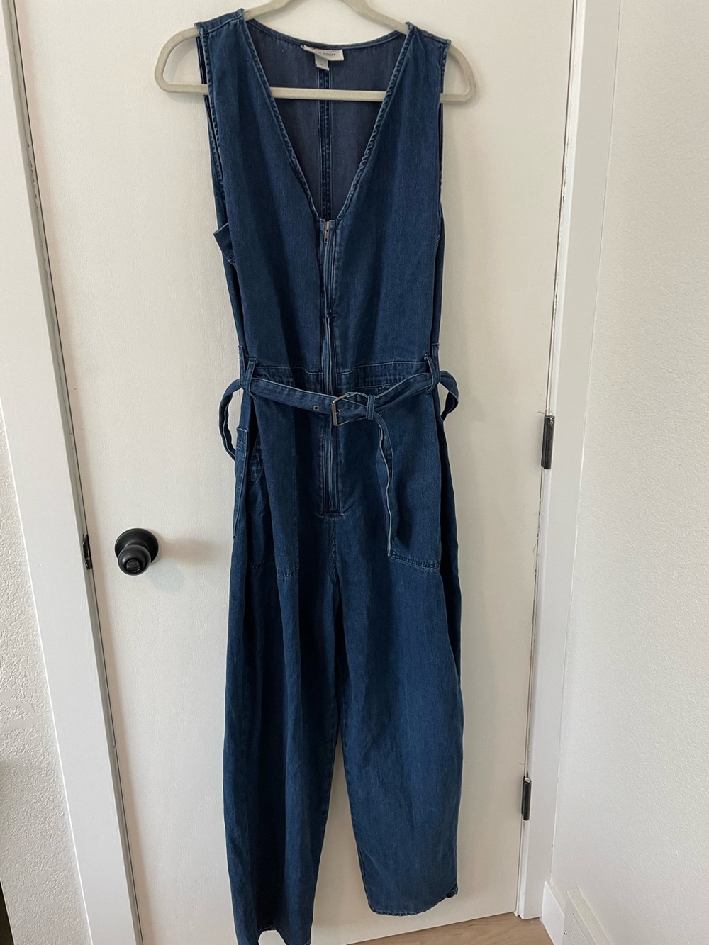 Rachel Comey x Target Womens Size 16 Blue Denim Jumpsuit Western Cowgirl  0098